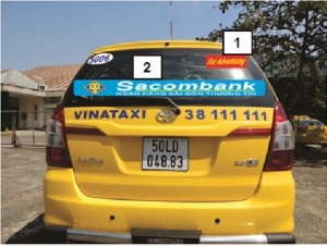 bảng giá quảng cáo bất động sản trên taxi Vinataxi