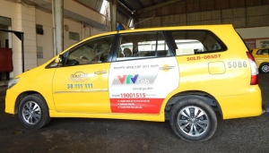 bảng giá quảng cáo bất động sản trên taxi Vinataxi
