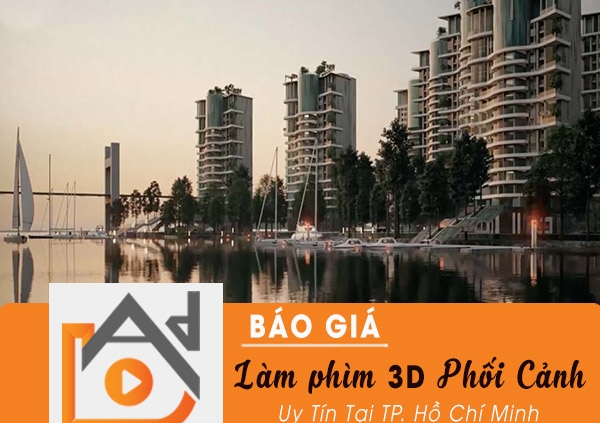 Giá làm phim 3D phối cảnh bất động sản uy tín tại Tp. Hồ Chí Minh